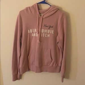 Light pink Abercrombie & Fitch sweatshirt